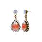 Preview: Orange - Sabrina Vintage - Konplott earrings
